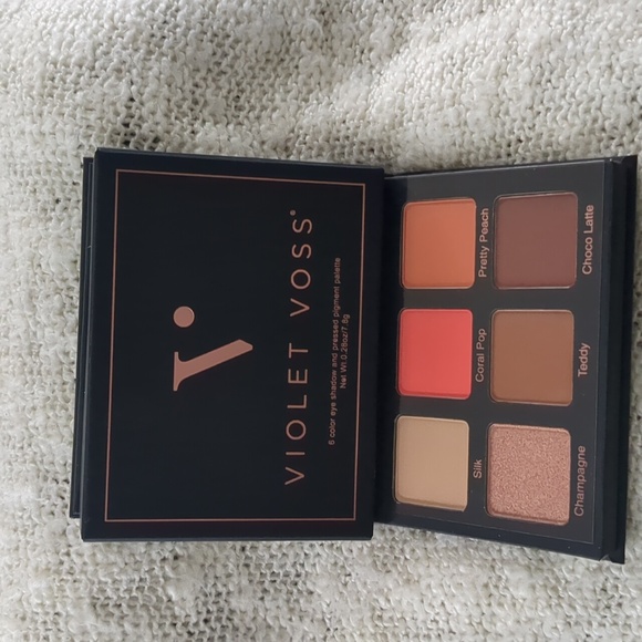 VIOLET VOSS 6 color eye shadow and pressed pigment palette, 7.8g/0.28oz - Picture 3 of 14